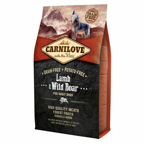 CARNILOVE  Adult Lamb & Wild Boar granule pro psy 4 kg porovnat ceny