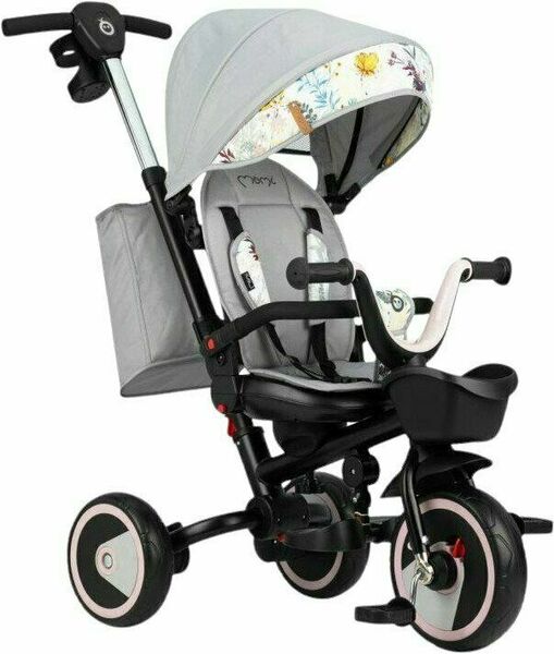 MoMi Tříkolka INVIDIA 5v1 - Šedá porovnat ceny