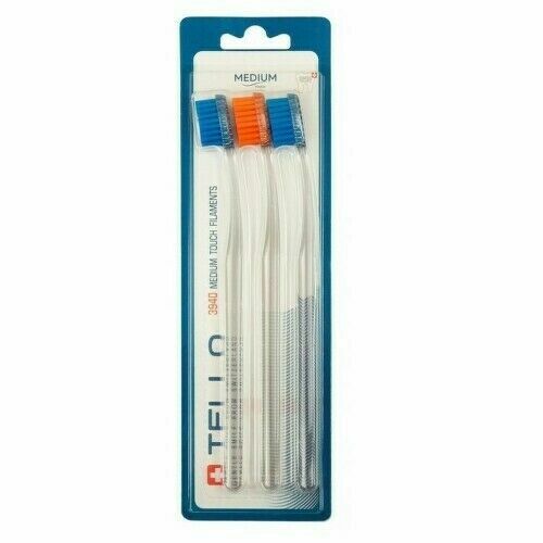 TELLO 3940 Medium Trio zubní kartáček 3ks porovnat ceny