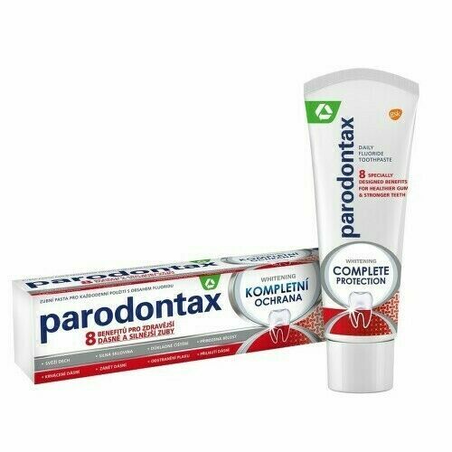 Parodontax Kompl.ochrana Whitening Zub.pasta 75ml porovnat ceny
