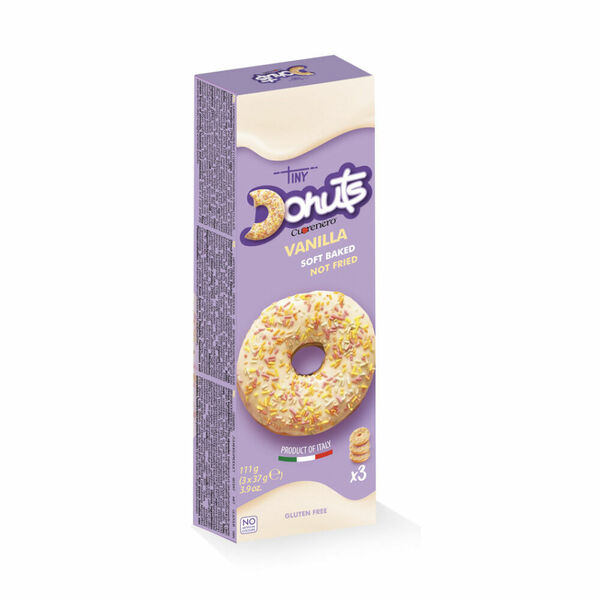 CUORENERO Donuty s polevou vanilka  bez lepku 111 g porovnat ceny