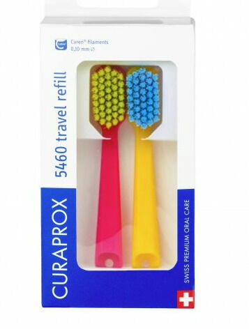 Curaprox Travel Set 5460 Náhradní Hlavice 2ks Mix porovnat ceny