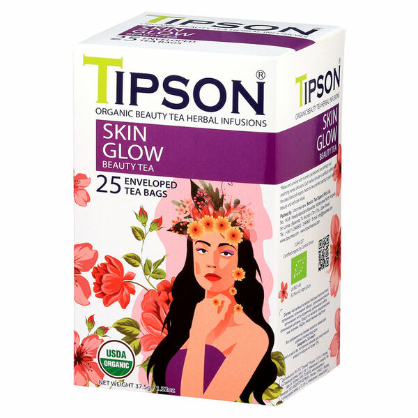 TIPSON Beauty tea skin glow BIO 25 sáčků porovnat ceny