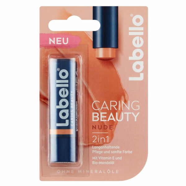 LABELLO Caring Beauty Barevný balzám na rty Nude 5,5 ml porovnat ceny
