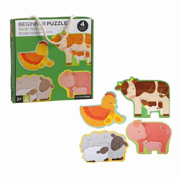 PETITCOLLAGE První puzzle Zvířátka z farmy porovnat ceny