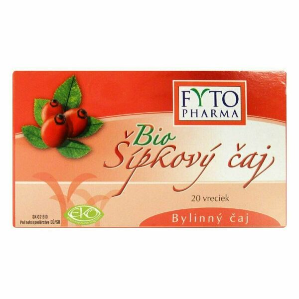 Šípkový čaj BIO 20x2g n.s. Fytopharma porovnat ceny