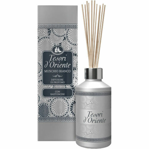 Tesori d'Oriente Muschio Bianco aroma difuzér s ratanovými tyčinkami 200 ml porovnat ceny