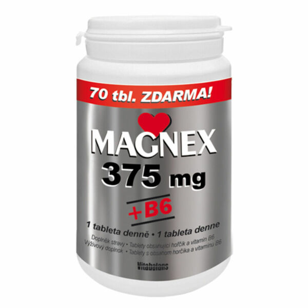 VITABALANS Magnex 375 mg + B6 250 tablet porovnat ceny