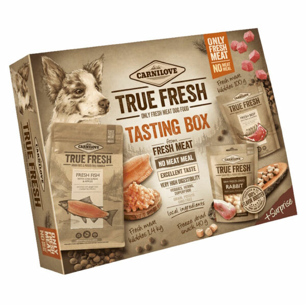 CARNILOVE Dog True Fresh Tasting Box dárkový box pro psy 2023 porovnat ceny