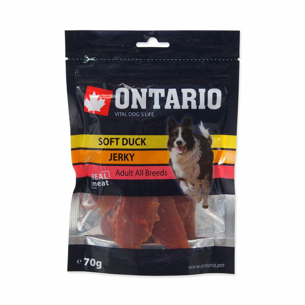 Ontario Měkké kachní kousky 70 g porovnat ceny