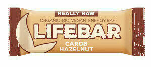 Lifefood LIFEBAR BIO RAW karobová s lískovými oříšky 47g porovnat ceny