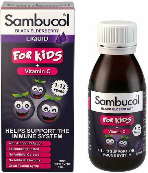 Sambucol Pro Děti + vitamin C Sirup 120ml porovnat ceny
