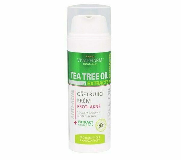 Vivaco Pleťový ošetřující krém s Tea Tree Oil 50 ml porovnat ceny