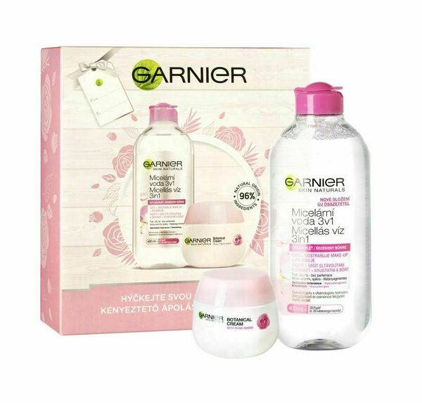Garnier Skin Rose Sensitive dárková sada pro citlivou pleť porovnat ceny