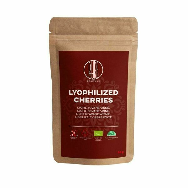 BrainMax Pure Lyofilizované višně BIO 45 g porovnat ceny
