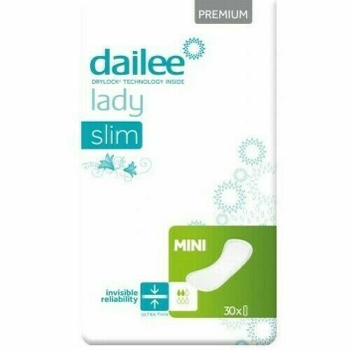 Dailee Lady Premium slim mini, vložky absorpční, pro ženy, 30 ks porovnat ceny