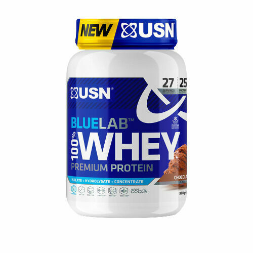 USN BlueLab 100% Whey Protein Premium čokoláda 908g porovnat ceny