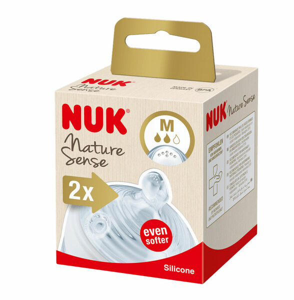 NUK Nature Sense savička vel M 2ks porovnat ceny