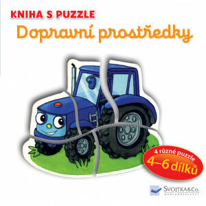 Svojtka Kniha s puzzle Dopravní prostředky porovnat ceny