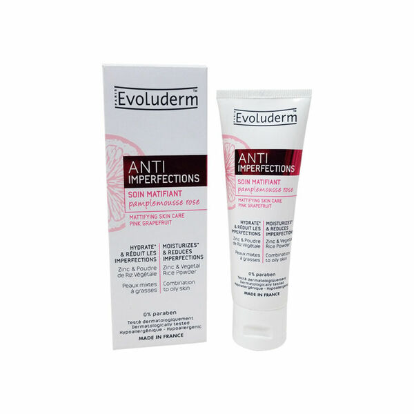 EVOLUDERM ANTI IMPERFECTION RANGE Zmatňující gelový krém 50ml porovnat ceny