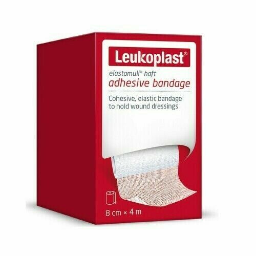 Leukoplast Elastomull obinad.bílé kohez.8cmx4m 1ks porovnat ceny