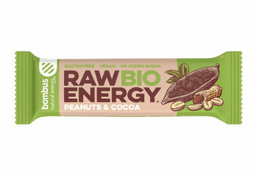 Bombus BIO ENERGY peanut a cocoa 50g porovnat ceny
