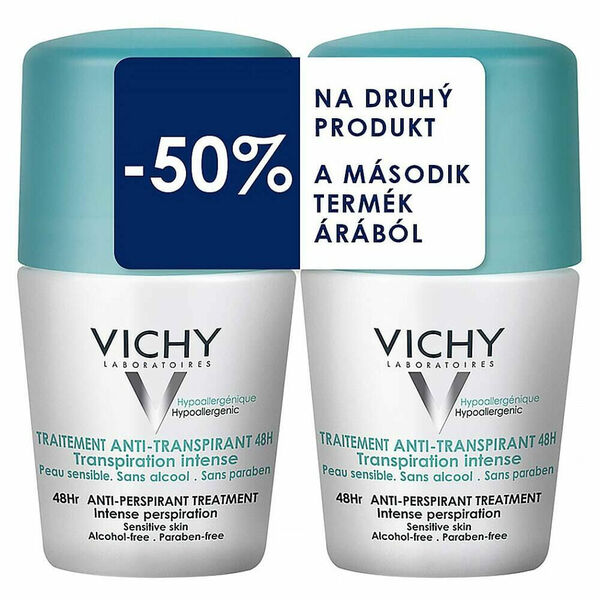 VICHY Anti-traitment 48 h roll-on 2x 50 ml DUOPACK porovnat ceny