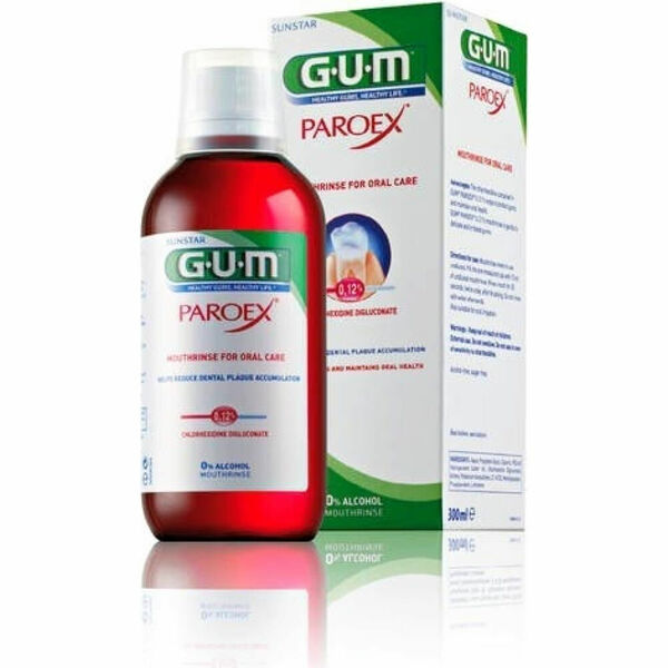 G.U.M ústní voda Paroex 0.12% 300ml B1784 porovnat ceny