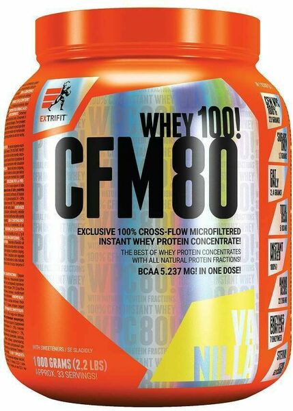 Extrifit CFM Instant Whey 80 1000g vanilka porovnat ceny