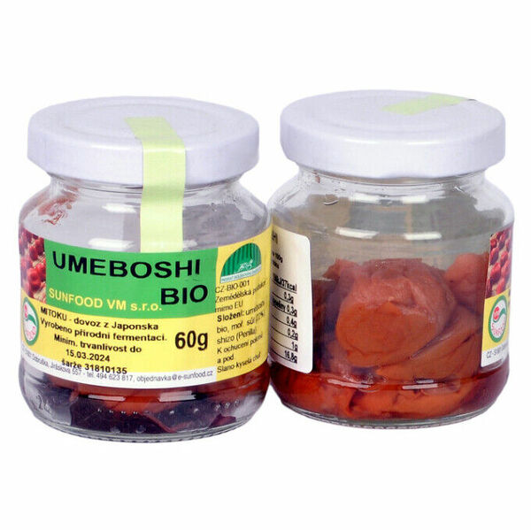 SUNFOOD Umeboshi BIO 60 g porovnat ceny
