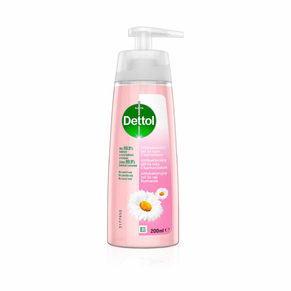 DETTOL Antibakteriální gel na ruce s heřmánkem 200 ml porovnat ceny