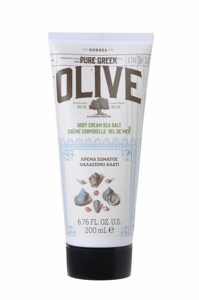 Korres Pure Greek Olive Sea Salt Hydratační tělové mléko s vůní mořské soli 200ml porovnat ceny