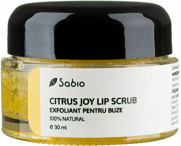 Sabio Cosmetics Citrus JOY lip scrub – peeling na rty 30 ml porovnat ceny