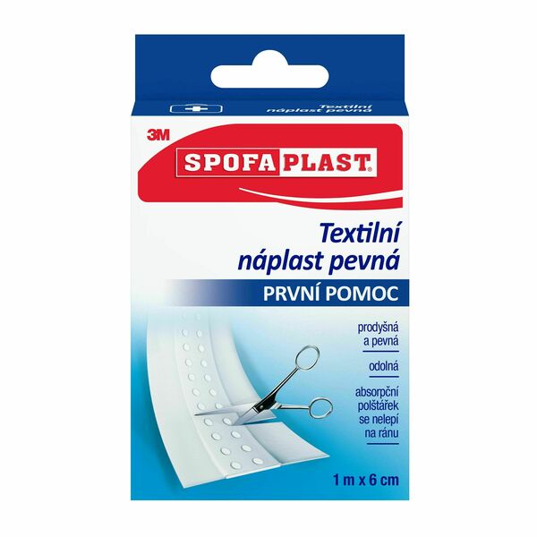 3M Spofaplast 254 Pevná textilní náplast 6cmx1m porovnat ceny