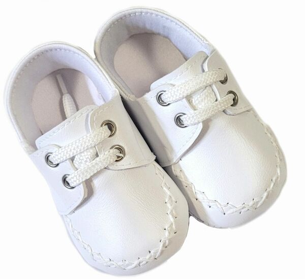 NELLYS Kojenecké capáčky, botičky se šněrováním, Boy, bílé, 6-12 m porovnat ceny