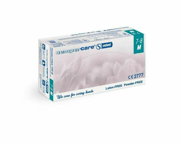 Sempercare Nitril Velvet Jednorázové rukavice vel. M 200 ks porovnat ceny