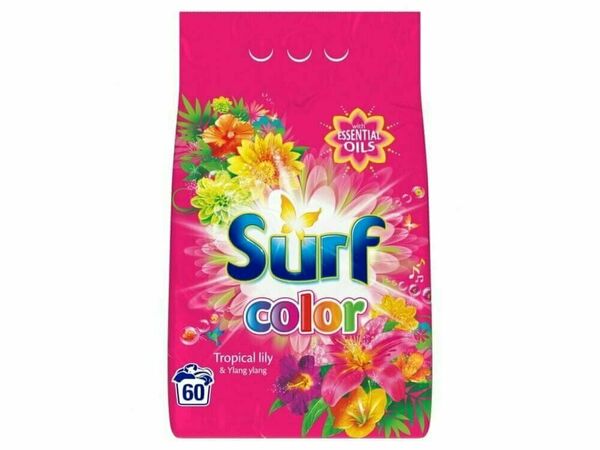 II. jakost Surf Color prášek tropical 60W 3.9 kg porovnat ceny