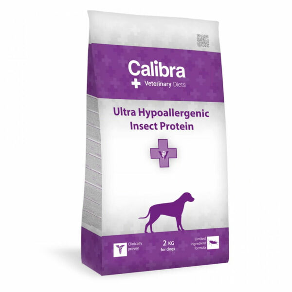 CALIBRA Veterinary Diets Ultra Hypoallergenic Insect granule pro psy, Hmotnost balení: 12 kg porovnat ceny