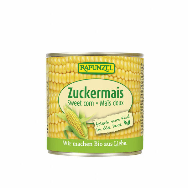 RAPUNZEL Kukuřice sterilovaná sladká BIO 340 g porovnat ceny