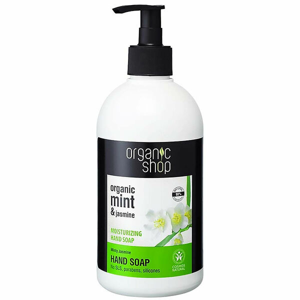ORGANIC SHOP Hydratační mýdlo na ruce "Mátový jasmín" 500 ml porovnat ceny