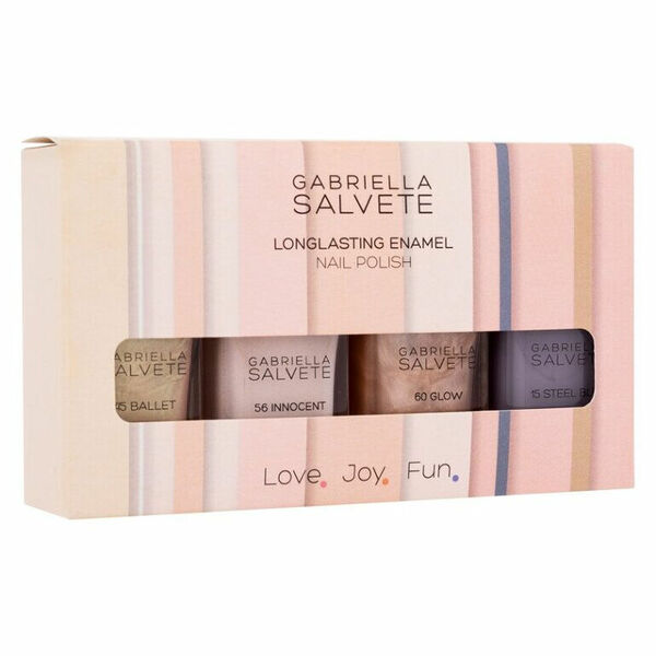 GABRIELLA SALVETE Longlasting Enamel Lak na nehty set 4 x 11 ml porovnat ceny