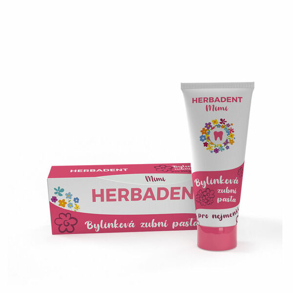 HERBADENT MIMI Bylinková zubní pasta pro nejmenší 50 g porovnat ceny