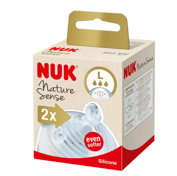 NUK Nature Sense savička vel L 2ks porovnat ceny