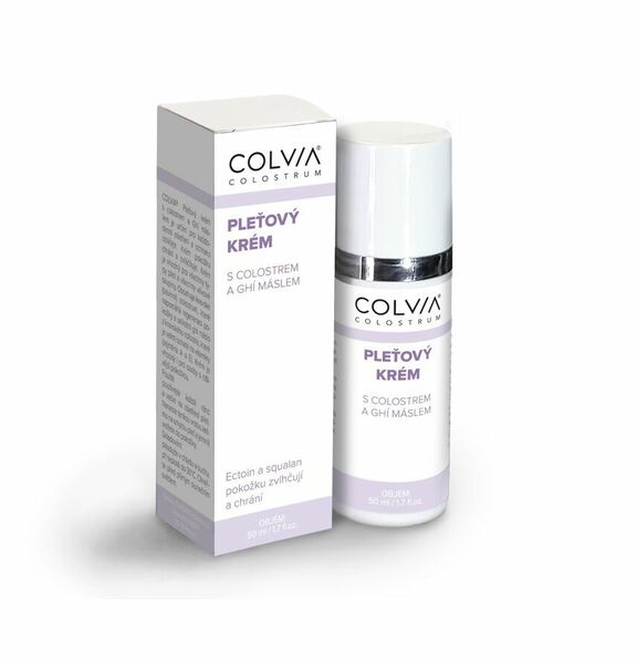 COLVIA Pleťový krém s colostrem a Ghí máslem 50 ml porovnat ceny