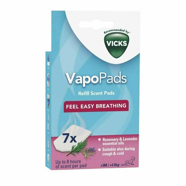 Vicks Vapopads VBR7 Náplně do zvlhčovačů s vůní rozmarýnu a levandule 7 ks porovnat ceny