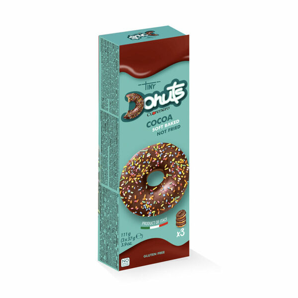 CUORENERO Donuty s polevou kakao bez lepku 111 g porovnat ceny