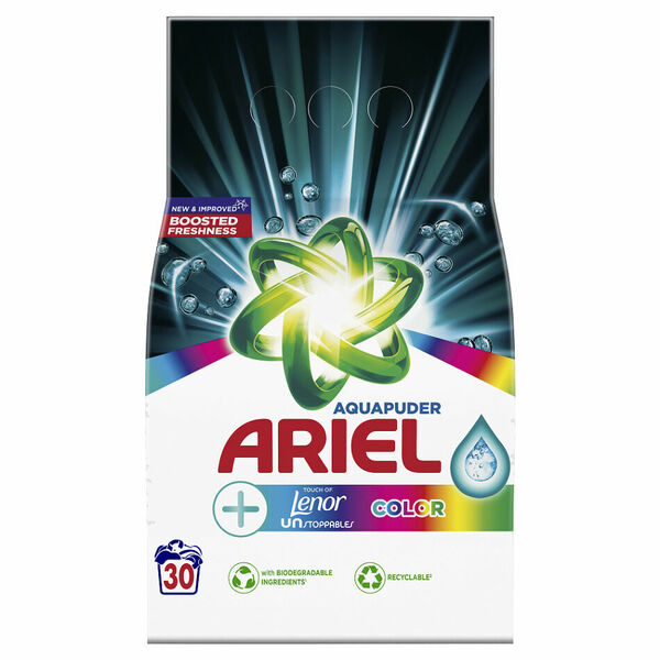 ARIEL Touch Of Lenor Fresh Color Prací prášek 30 praní 1,95 kg porovnat ceny