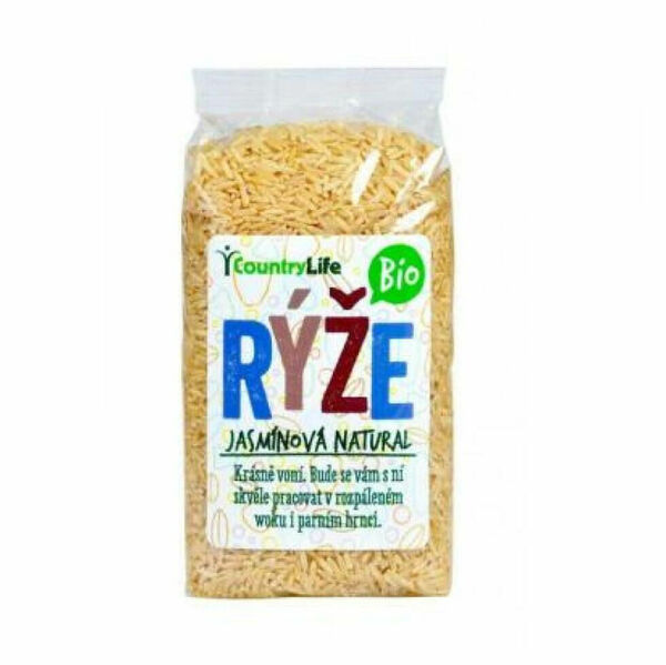 COUNTRY LIFE Rýže jasmínová natural BIO 500 g porovnat ceny