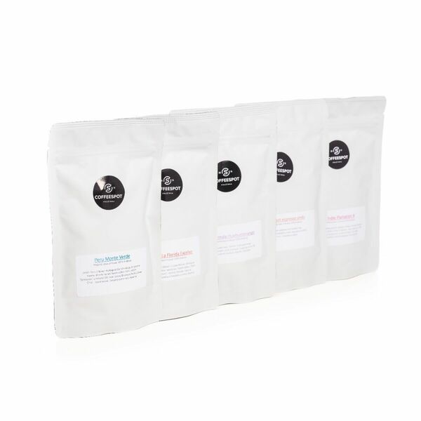 Coffeespot 1. degustační balení zrnková káva 5x50 g porovnat ceny
