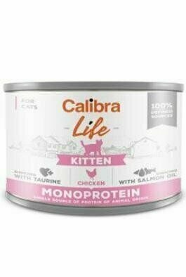 Calibra Cat Life konz.Kitten Chicken 200 g porovnat ceny